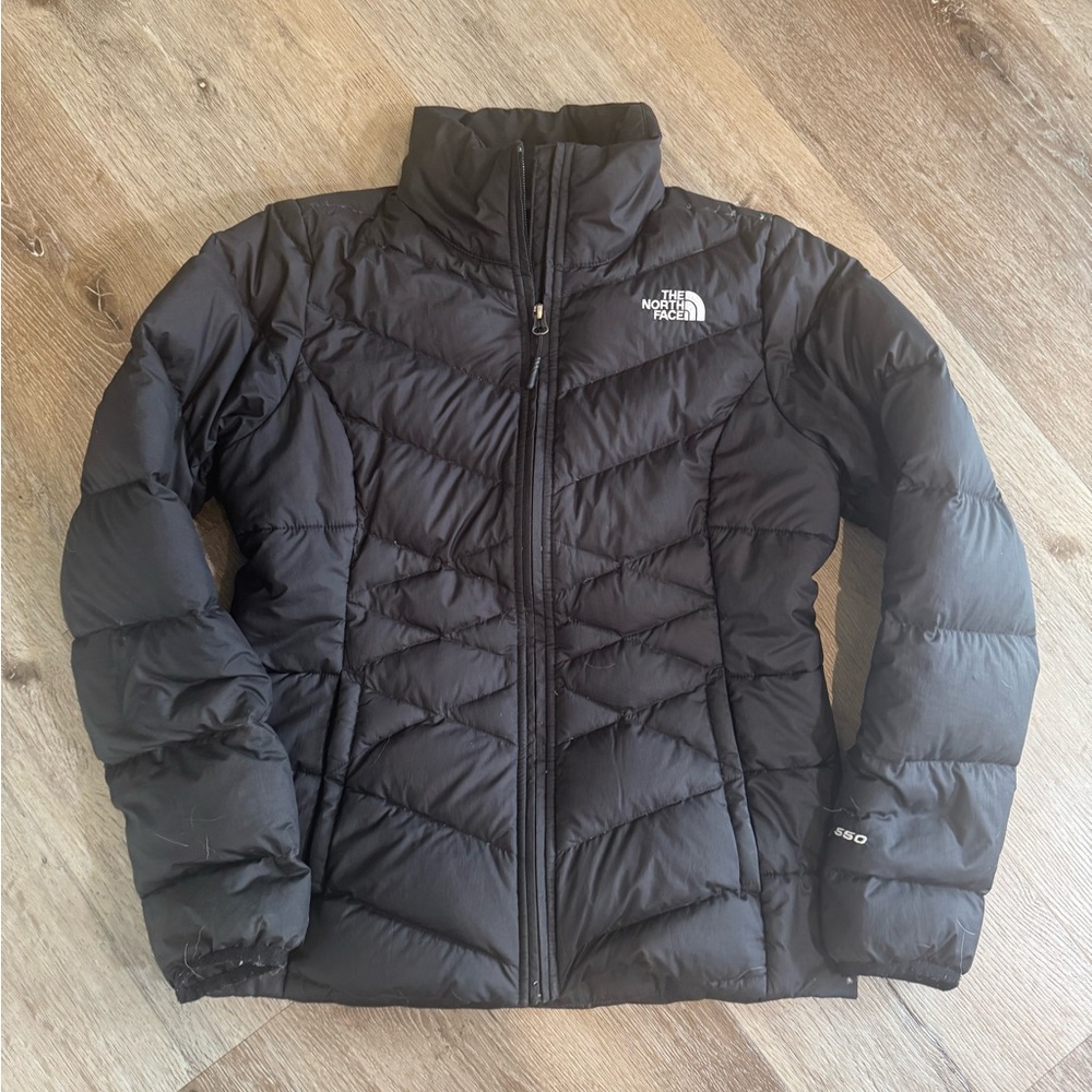 Women’s North Face Black Quilted Jacket 550 - Sz Small